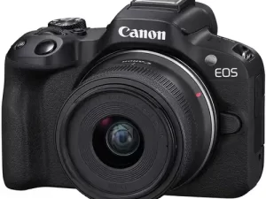 Canon EOS R50 Mirrorless Camera with RF-S 18–45mm Lens