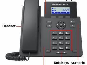 Grandstream GRP2601 2-Line 2-SIP Carrier-Grade IP Phone with Adapter