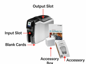 Zebra ZC300 Single-Sided ID Card Printer