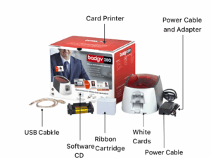 Evolis Badgy200 Card Printer 