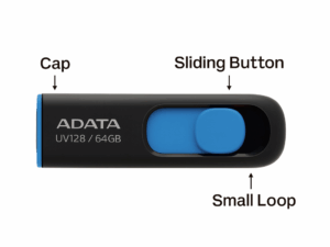 Adata UV128 64GB USB 3.2 Pen Drive