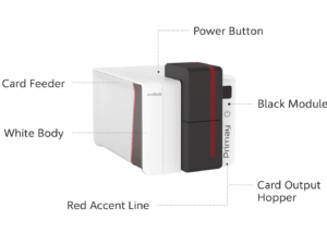  Evolis Primacy 2 Simplex Expert ID Card Printer