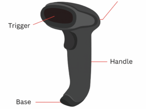  Sunlux XL-6500 1D Handheld Barcode Scanner