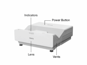 Epson EB-770Fi Ultra-Short Throw Interactive Laser Projector