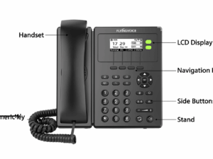 Flyingvoice P11P 2 SIP PoE IP Phone