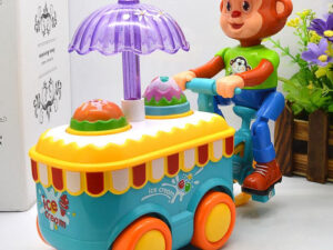 Monkey Ice Cream Cart Toy