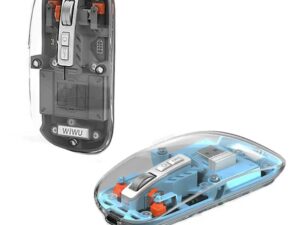 WiWU WM105 Crystal Transparent Wireless Mouse