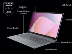 Lenovo IdeaPad Slim 3 Ryzen 5 7520U 15.6" FHD Laptop