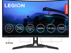 Lenovo Legion R27fc-30 27" 240Hz FHD Curved Gaming Monitor
