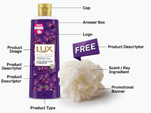 Lux Body Wash Black Orchid Scent & Juniper Oil