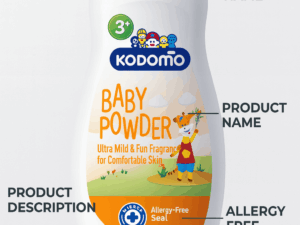 Kodomo Baby Powder Natural Soft Protection