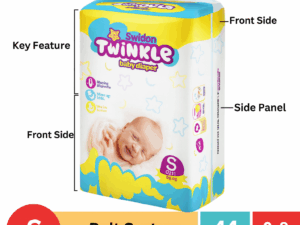 Savlon Twinkle Belt System Baby Diaper Small (0-8 kg)