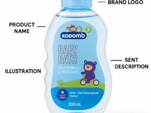 Kodomo Baby Bath Gentle 100ml