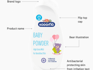 Kodomo Baby Powder Extra Mild 160g