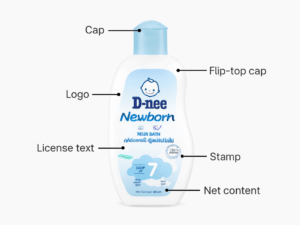 D-nee Newborn Milk Bath 200ml