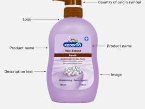 Kodomo Pearl Kissed Family Bath Bottle 750ml