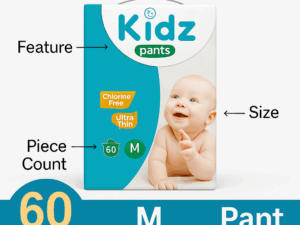 Kidz Pant System Baby Diaper (M Size)
