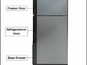 Kelvinator KHV-365FF 365 Litre Defrost Refrigerator