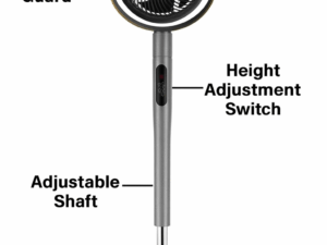 Gree FXDZ-2305BG5 Remote Control Turbo Speed Stand Fan
