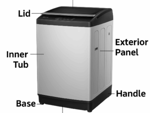 Hisense WT5J9513DT/BD3 9.5 kg Top Load Washing Machine
