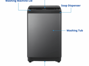 Hisense WTJA8012US/BD3 8KG Top Load Fully Automatic Washing Machine