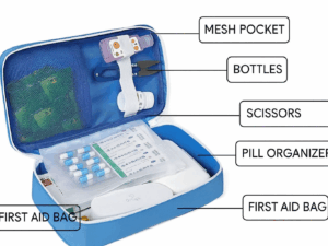 Empty Large First Aid Kit – Portable Medical Box (Big Capacity)