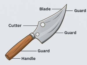 Rail Pat Spring Cleaver – Heavy Duty Meat Chopper