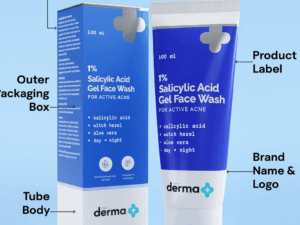 The Derma Co 1% Salicylic Acid Gel Daily Face Wash 100ml
