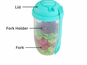 High Quality Portable Salad Container Cup
