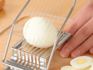 Kitchen Vegetable & Fruit Egg Slicer – Stainless Steel Cutter