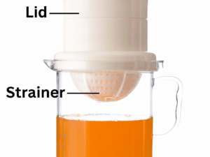 Manual Hand Press Juicer Squeezer – Portable Fruit Extractor