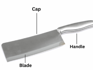 6.5" Cleaver Knife – Stainless Steel