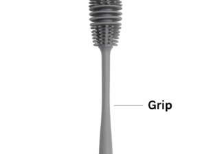Silicone Glass, Cup & Bottle Cleaning Brush – Glass Cleaner