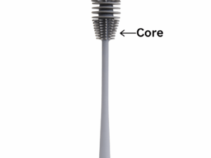 Silicone Glass, Cup & Bottle Cleaning Brush – Glass Cleaner