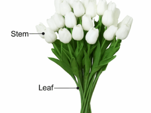 10 Pcs Artificial Tulip Flowers – Home & Event Decoration