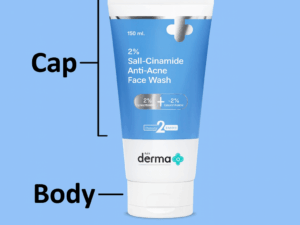 The Derma Co Sali-Cinamide Anti-Acne Face Wash 80ml