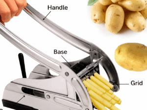Stainless Steel Potato Chipper – French Fries Cutter