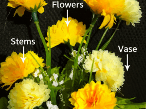 Artificial Flower Balcony Potted Plant – Bouquet for Home & Garden Décor