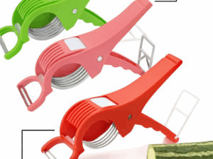 Vegetable & Fruit Multi Cutter with Peeler – Multicolor