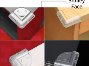 Baby Safety Corner Protector – 4 Pcs Set (Silicone Bumper)