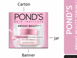 Pond’s Bright Beauty Serum Cream 35g (IMPORTED)