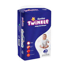 Savlon Twinkle Pant System Baby Diaper (M Size)