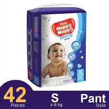Fresh Happy Nappy Pant System Baby Diaper (S Size)