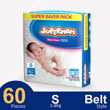 Supermom Baby Belt System Diaper (3-8 kg)