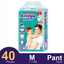 Avonee Pants System Baby Diaper (M Size)