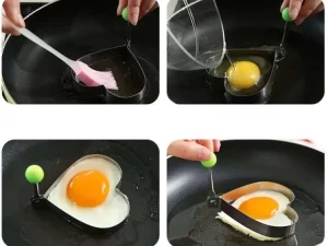 3 Pcs Fried Egg Moulds
