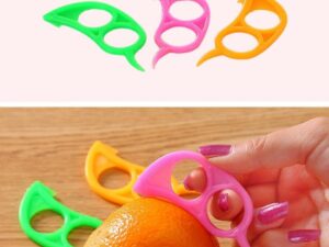 Sqinans Orange Peeler & Lemon Zester – Citrus Fruit Stripper Knife