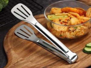 Stainless Steel Food Clip / Tongs – Multipurpose Serving Tool