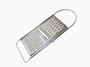 3 in 1 Stainless Steel Vegetable Grater – Silver