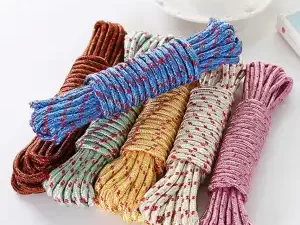 Clothesline Rope Hanger – Multicolor – 1 Pc